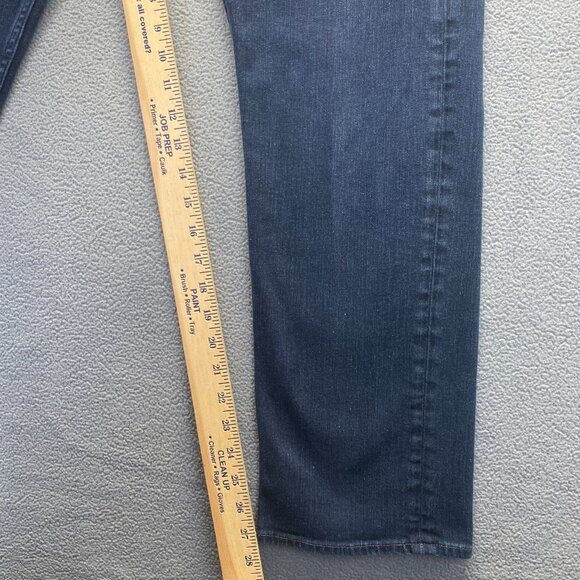 Ralph Lauren Jeans Mens measurements 34X27 Blue Denim Straight Leg Dark Wash - Picture 6 of 9